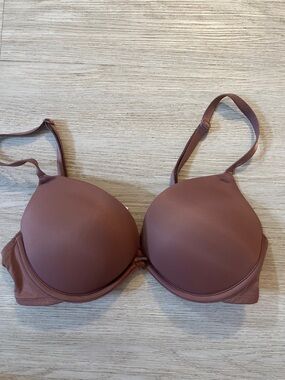 Pink Victoria’s Secret Smooth Molded T-Shirt Bra - Mauve Brown 32D